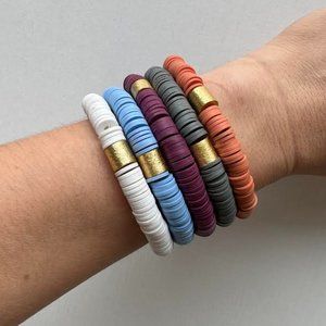 Calypso Bead Bar Hand-made Bracelets - Multiple Colors